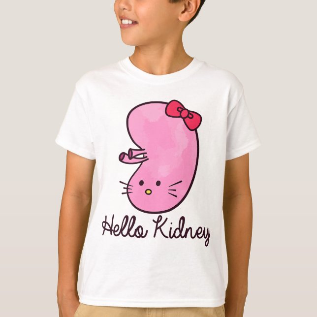 T-shirt Sensibilisation aux maladies rénales Transplantati (Devant)