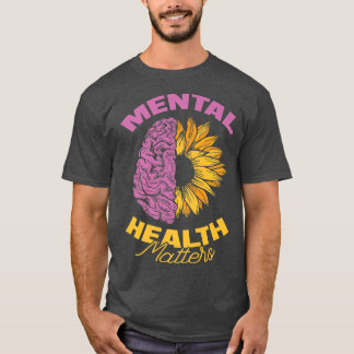 T-shirt Sensibilisation aux questions de santé mentale4619