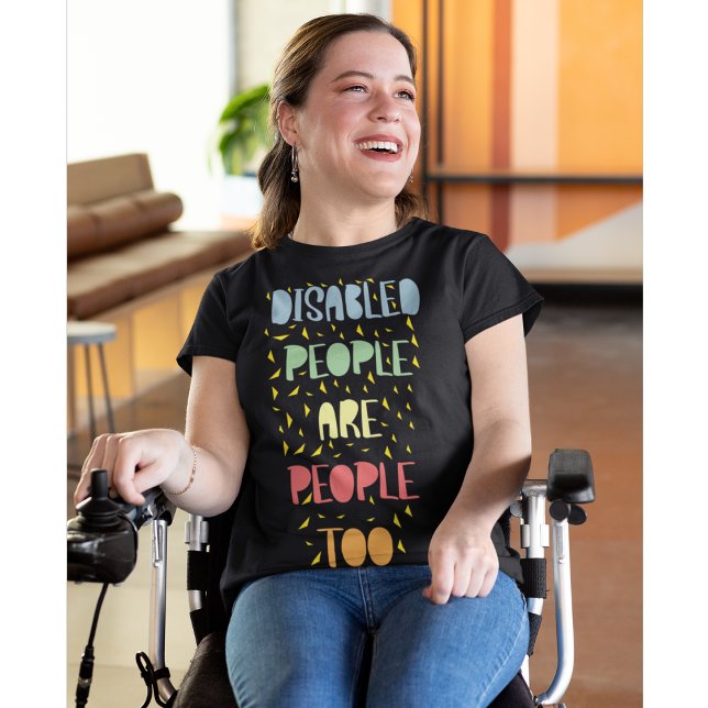 T-shirt Sensibilisation aux questions d'égalité des handic (Créateur téléchargé)