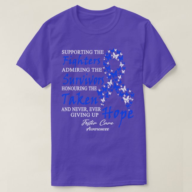 T-shirt Sensibilisation aux soins d'appoint Appuyer les co (Design devant)