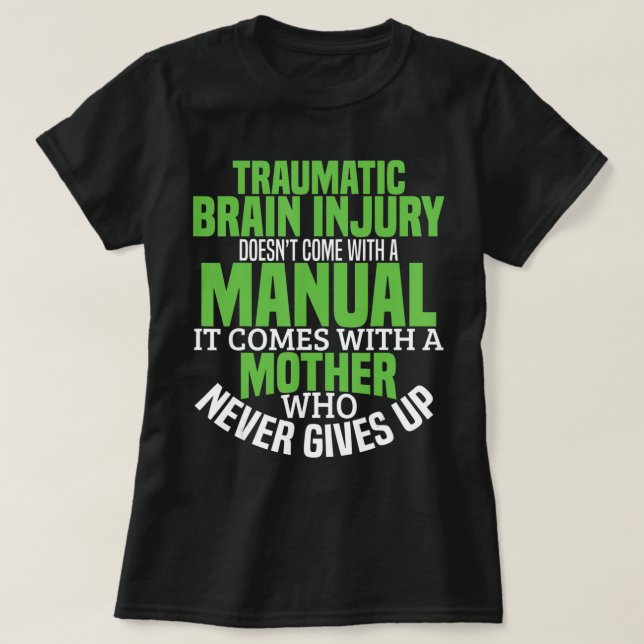T-shirt Sensibilisation aux traumatismes cérébraux traumat (Design devant)