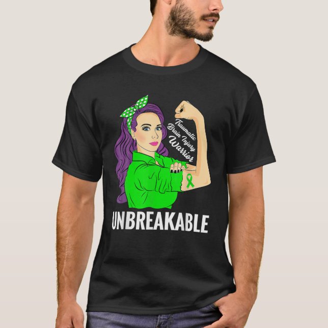 T-shirt Sensibilisation aux traumatismes cérébraux traumat (Devant)