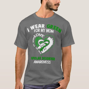 T-shirt Sensibilisation aux troubles bipolaires Je porte l