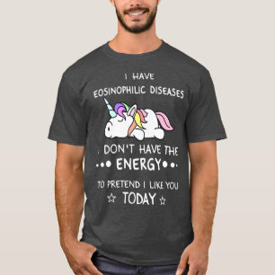 T-shirt Sensibilisation aux troubles éosinophiles EOE éosi