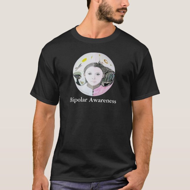 T-shirt Sensibilisation bipolaire (Devant)