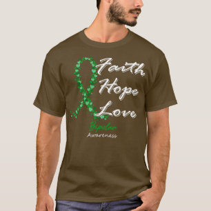 T-shirt Sensibilisation Bipolaire Foi Espérance Amour Dans