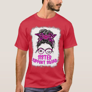 T-shirt Sensibilisation des équipes de soutien au ruban ro