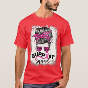 T-shirt Sensibilisation des équipes de soutien au ruban ro