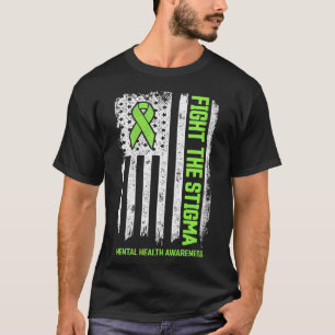 T-shirt Sensibilisation des femmes à la santé mentale Lutt