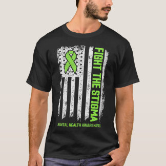 T-shirt Sensibilisation des femmes à la santé mentale Lutt