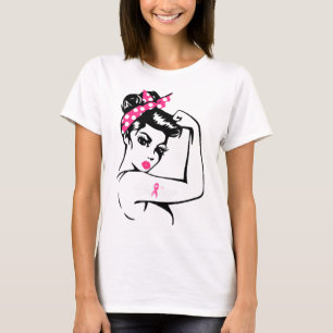 T-shirt Sensibilisation des guerriers du cancer Soutien de