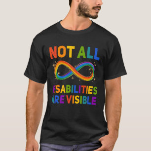 T-shirt Sensibilisation Des Handicapés Toutes Les Personne