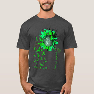 T-shirt SENSIBILISATION DES PALSÉS CÉRÉBRAUX Tournesol Ver