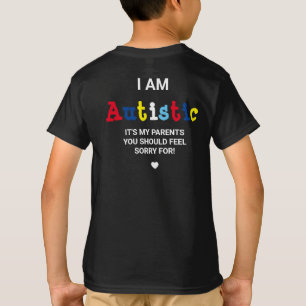 T-shirt Sensibilisation drôle à l'autisme TSA