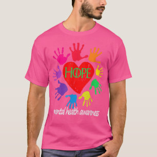 T-shirt Sensibilisation et soutien en santé mentale des en