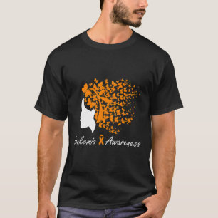 T-shirt Sensibilisation - Femmes Papillons Cheveux Ruban V