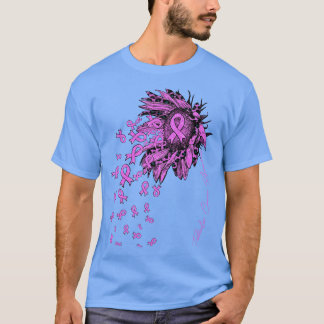 T-shirt Sensibilisation Fleurs rubans de tournesol automne