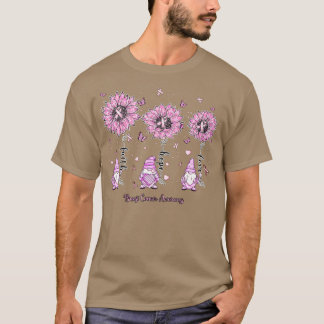 T-shirt Sensibilisation gnome foi espoir tournesol