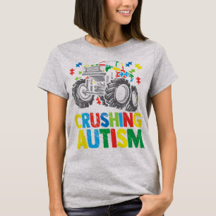 T-shirt Sensibilisation incroyable Monster Truck Crushing