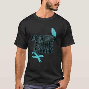 T-shirt Sensibilisation Interstitielle Ruban Turquoise IC