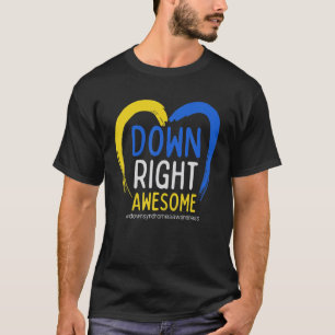 T-shirt Sensibilisation nationale au syndrome de Down au b
