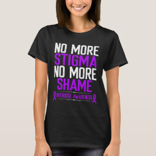 T-shirt Sensibilisation Plus De Stigmatisation Honte Ribbo