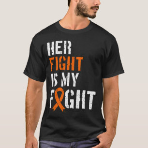 T-shirt Sensibilisation Son Combat Est Mon Soutien De Comb