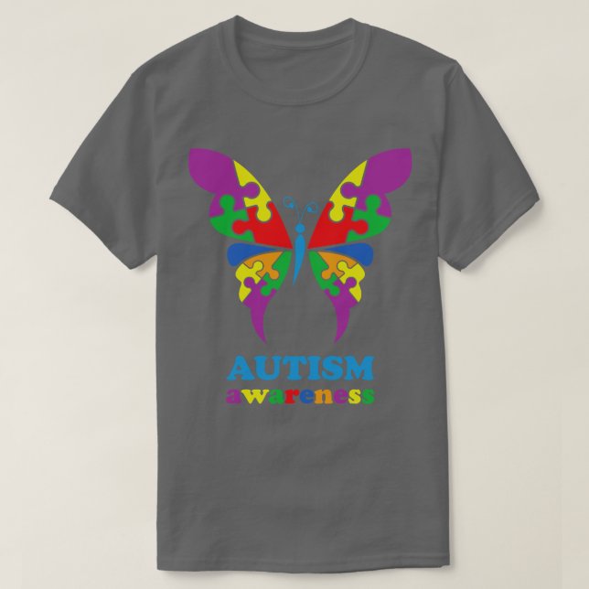 T-shirt Sensibilisation sur l'autisme 29 (Design devant)