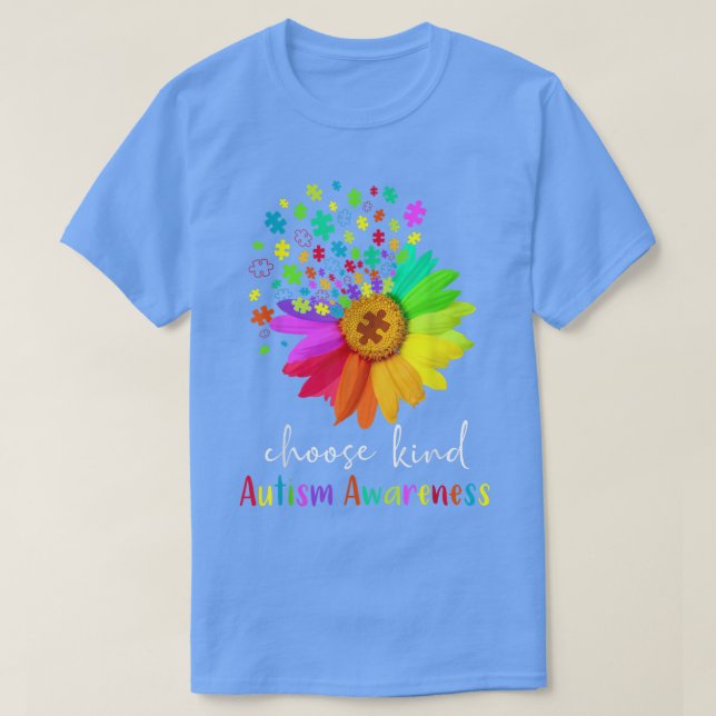 T-shirt Sensibilisation sur l'autisme Acceptation Femmes M (Design devant)
