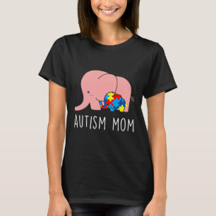 T-shirt Sensibilisation sur l'autisme Autisme Maman Elepha