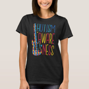 T-shirt Sensibilisation sur l'autisme Autistisme Puzzle Gu