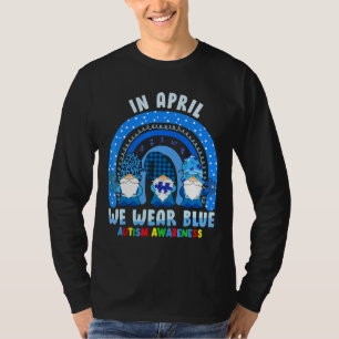T-shirt Sensibilisation sur l'autisme Avril Nous Portons D