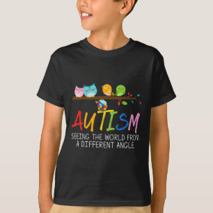 T-shirt Sensibilisation sur l'autisme Bird