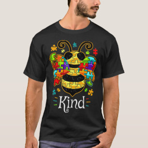 T-shirt Sensibilisation sur l'autisme Bumble Bebe Be Genre