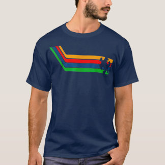 T-shirt Sensibilisation sur l'autisme Cadeau Retro Stripes