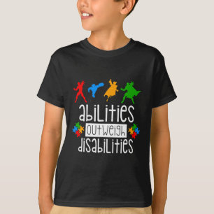 T-shirt Sensibilisation sur l'autisme - Capacités supérieu