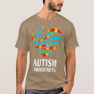 T-shirt Sensibilisation sur l'autisme Chemises Femmes Sout