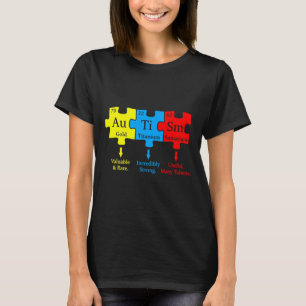 T-shirt Sensibilisation sur l'autisme chimique