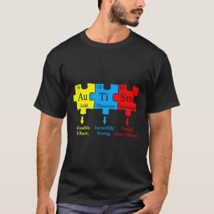 T-shirt Sensibilisation sur l'autisme chimique