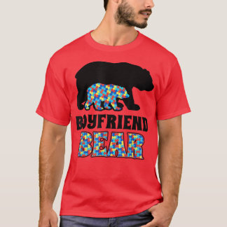 T-shirt Sensibilisation sur l'autisme de l'ours de copain