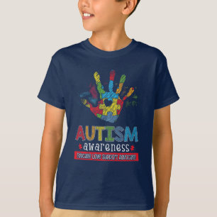 T-shirt Sensibilisation sur l'autisme de plaidoyer de supp