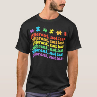 T-shirt Sensibilisation sur l'autisme de puzzle de jouets 