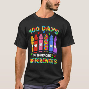 T-shirt Sensibilisation sur l'autisme Embrasser Différence