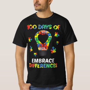T-shirt Sensibilisation sur l'autisme Embrasser Différence