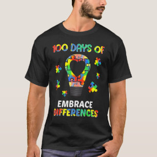 T-shirt Sensibilisation sur l'autisme Embrasser Différence