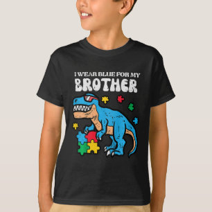 T-shirt Sensibilisation sur l'autisme Enfants Bleu Pour Mo
