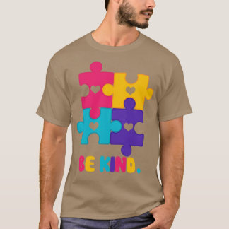T-shirt Sensibilisation sur l'autisme Être un peu Autiste 