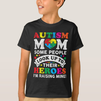 T-shirt Sensibilisation sur l'autisme Femmes Maman Fête de