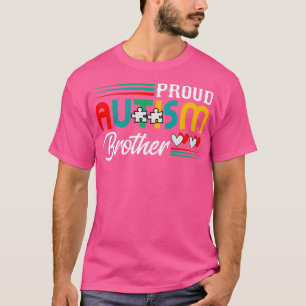 T-shirt Sensibilisation sur l'autisme Fier Frère Sensibili