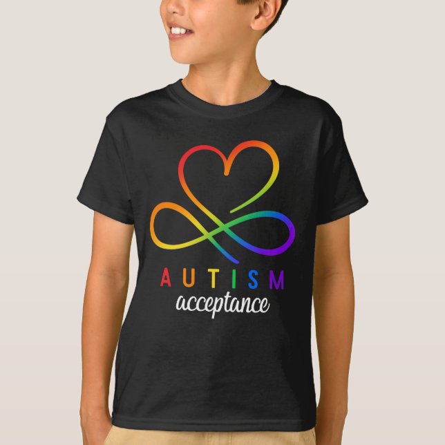 T-shirt sensibilisation sur l'autisme Garçons Filles Autis (Devant)